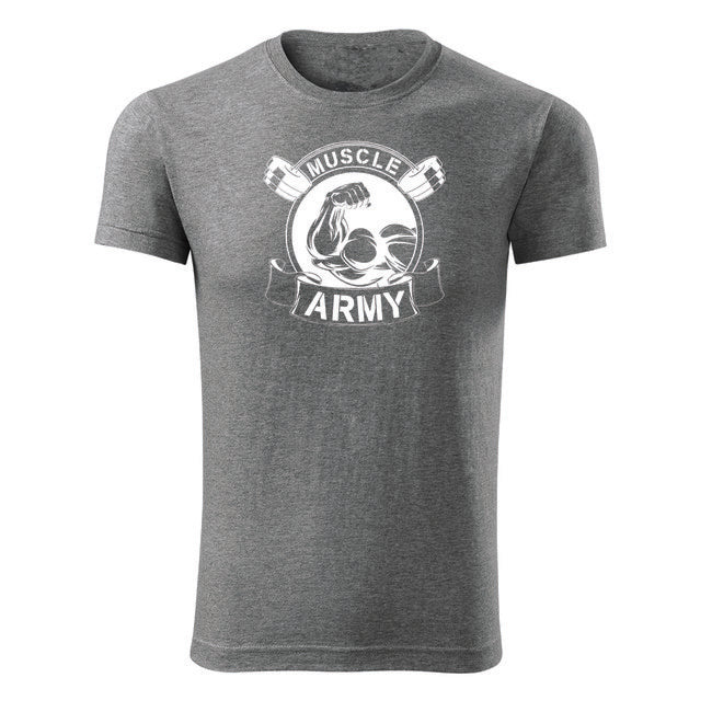 DRAGOWA Fitness T-Shirt Muscle Army Original