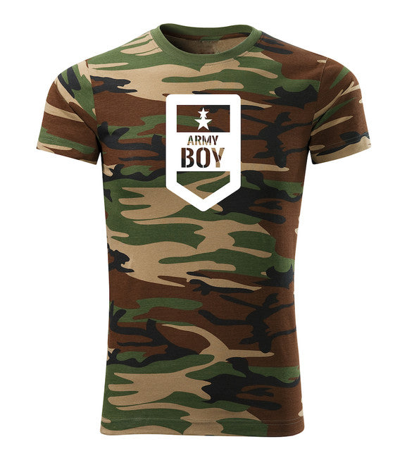 DRAGOWA Army Boy Short T-Shirt