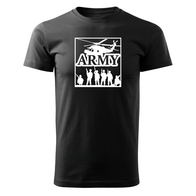 DRAGOWA Army Helicopter Short Sleeve T-Shirt