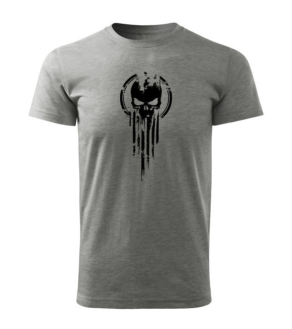 DRAGOWA Skull T-Shirt, Short Sleeve