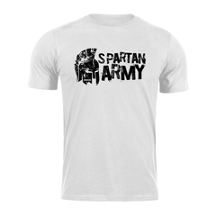 DRAGOWA κοντομάνικο μπλουζάκι Spartan army Aristón 160 g/m², λευκό