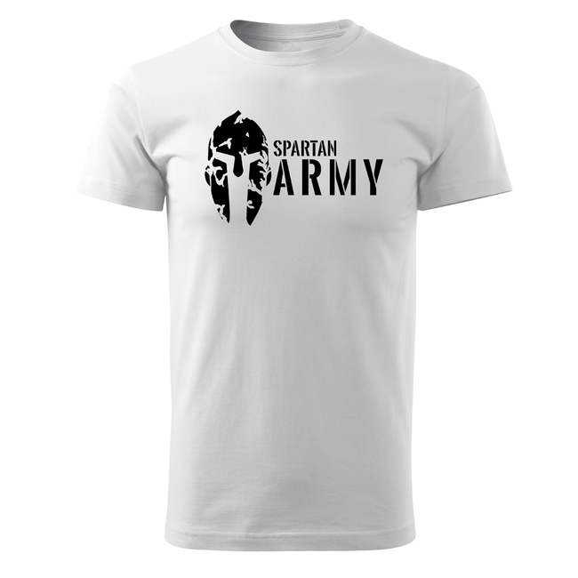 DRAGOWA Slovak Symbol Text T-Shirt, Olive, 160g/m2, White