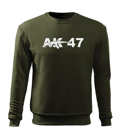 DRAGOWA men's sweatshirt AK-47 300 g/m², olive