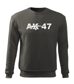 DRAGOWA men's sweatshirt AK-47 300 g/m², grey