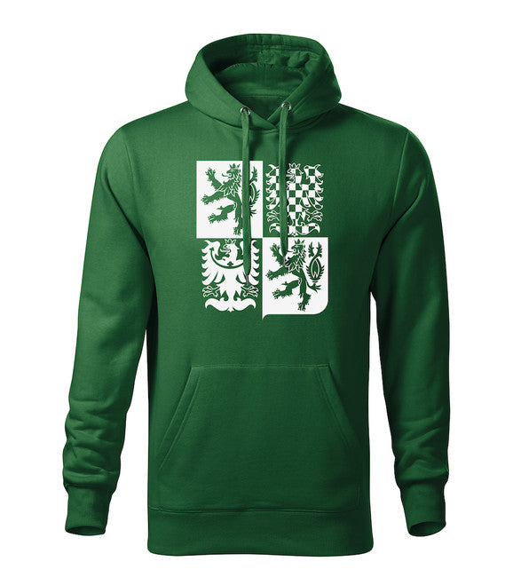 DRAGOWA Men's Czech Large Emblem Hoodie