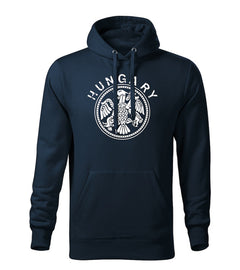 DRAGOWA men's hoodie Hungary 320 g/m², navy blue