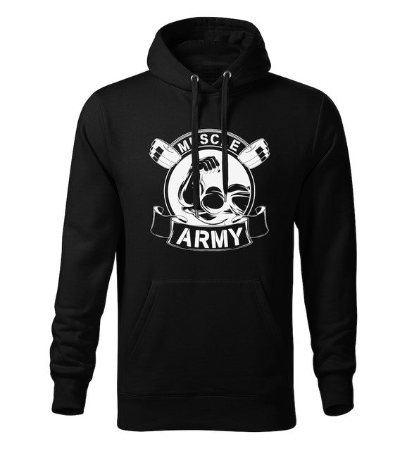 DRAGOWA Muscle Army Original Men's Hoodie