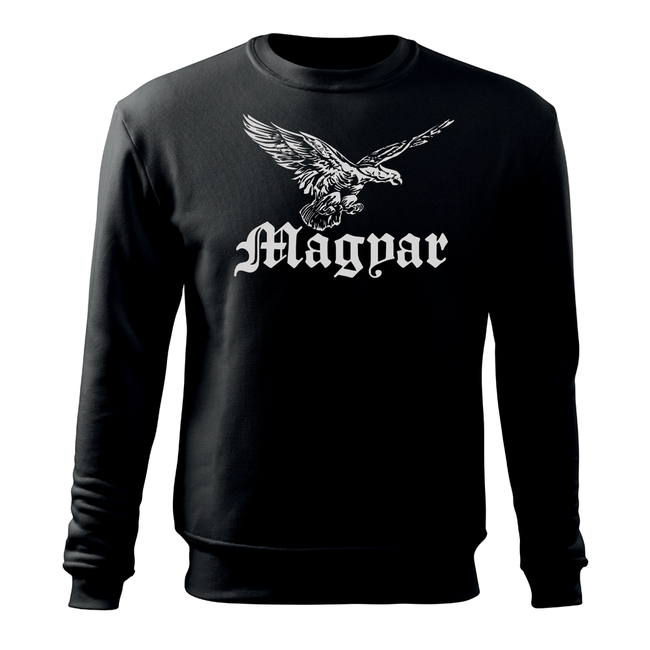 DRAGOWA Men's Bird Turul 300g/m2 Hoodie, Black
