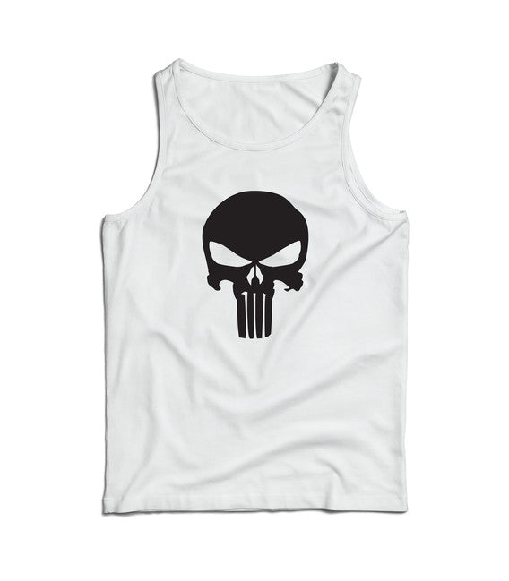 DRAGOWA Men's Punisher 160g/m2 T-Shirt, White