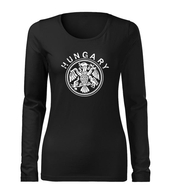 DRAGOWA Slim Women's Long Sleeve T-Shirt Hungary