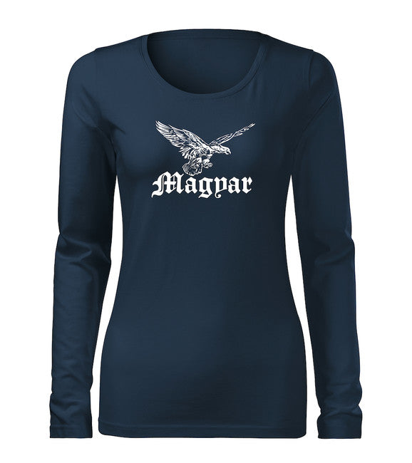 DRAGOWA Slim Women's Long Sleeve T-Shirt Turul