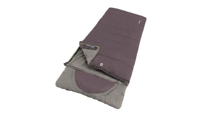 Outwell Contour Sleeping Bag Left, Dark Purple