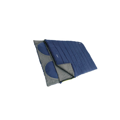 Outwell Contour Lux Double Sleeping Bag, Left Zip