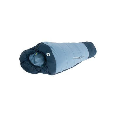 Outwell Convertible Junior Sleeping Bag, Light Blue