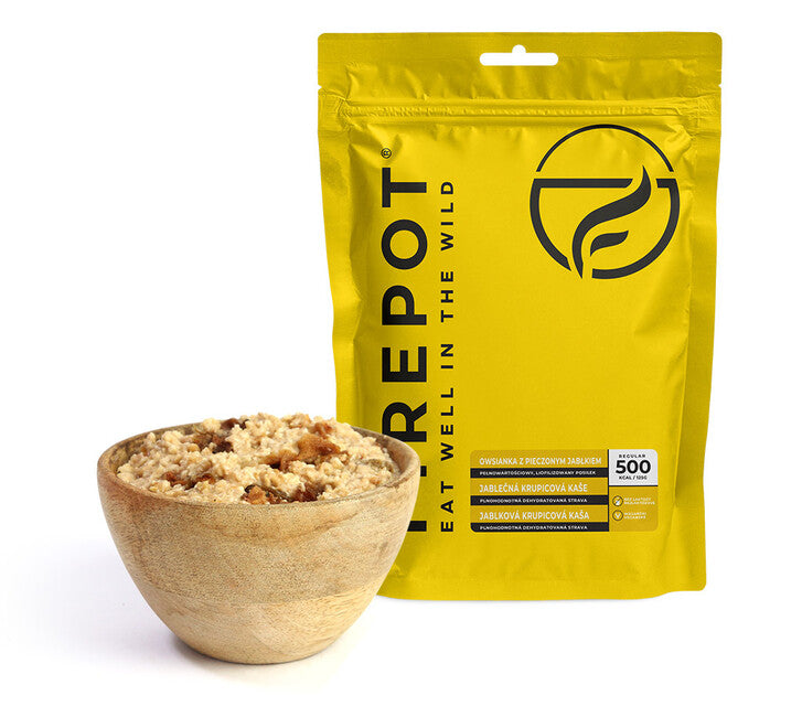 Firepot Oatmeal Porridge with Roasted Apple 125g