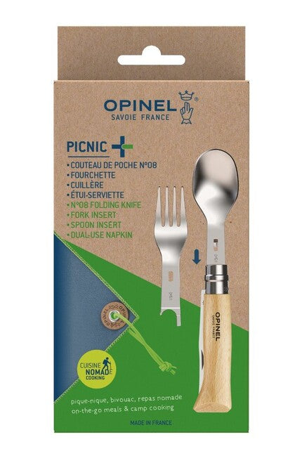 OPINEL PICNIC+ N°08 Camping Set, Natural