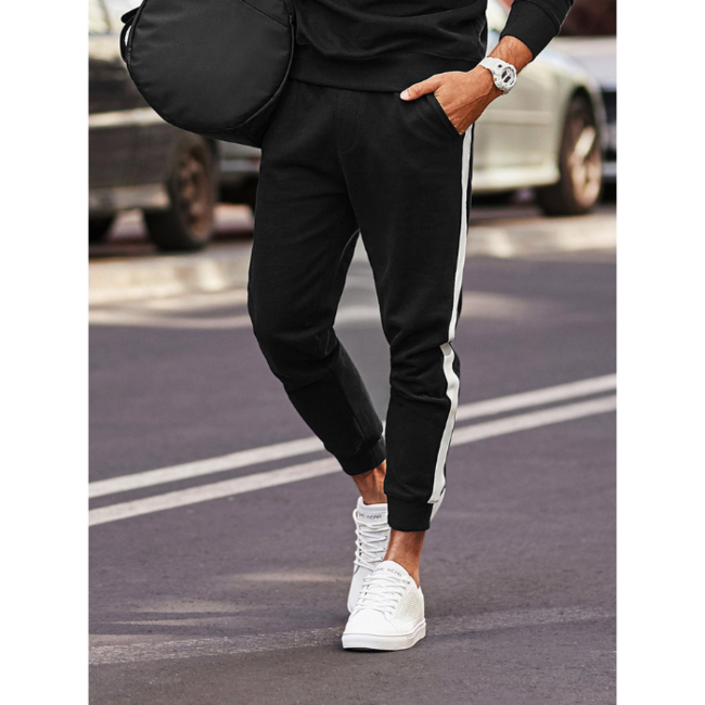 Ombre Men's Sweatpants P865, Black