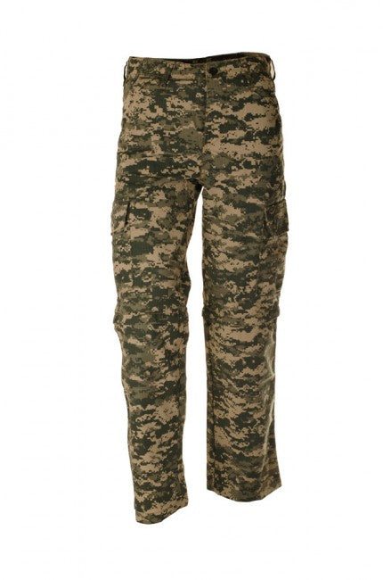 O&T Rip-Stop Men's Trousers, Digital Woodland Green