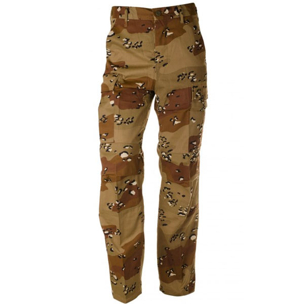 O&T BDU Pants, 6-Color Desert Pattern