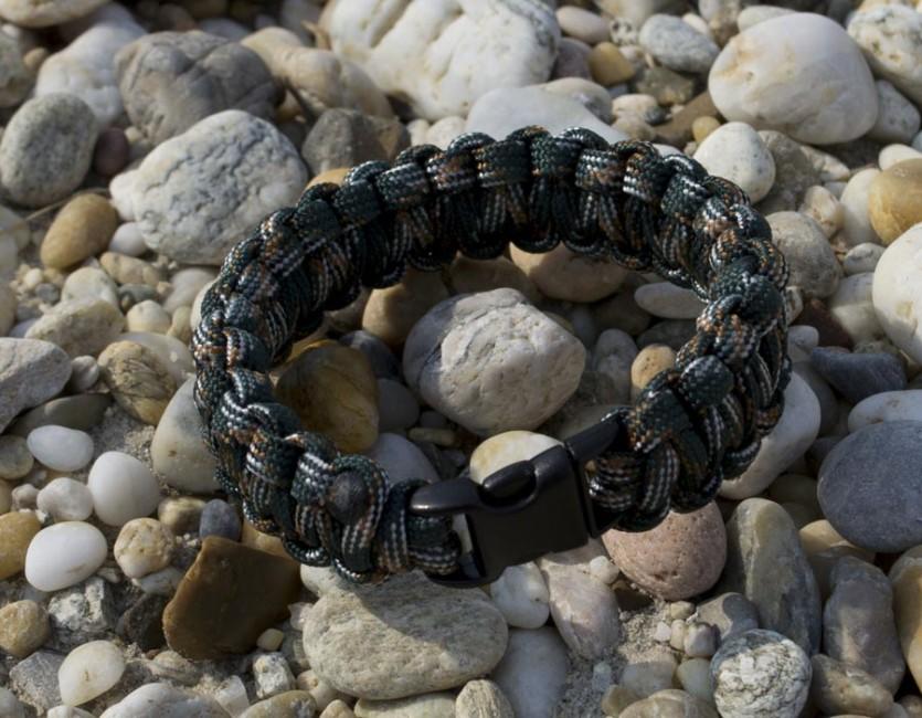 O&T Paracord Bracelet, Camouflage