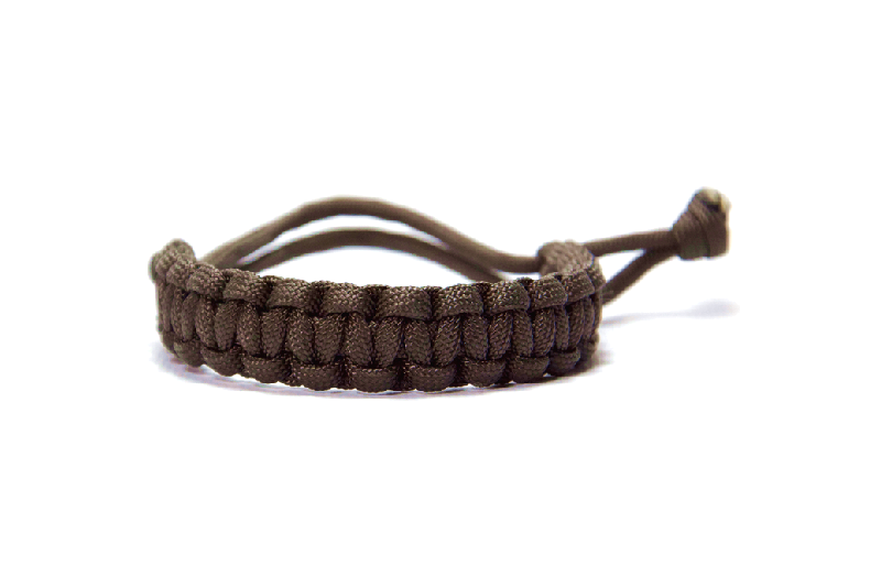 Cordell Mad Max Paracord Bracelet Adjustable 1.9cm Width, Brown
