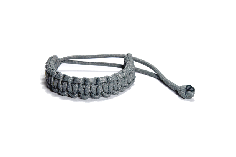 Cordell Paracord Bracelet Mad Max Adjustable 1.9cm Width, Grey