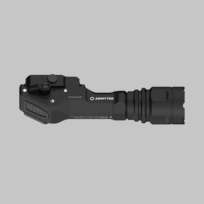 Armytek Parma C2 Pro 1500lm Compact Rechargeable Weapon Light