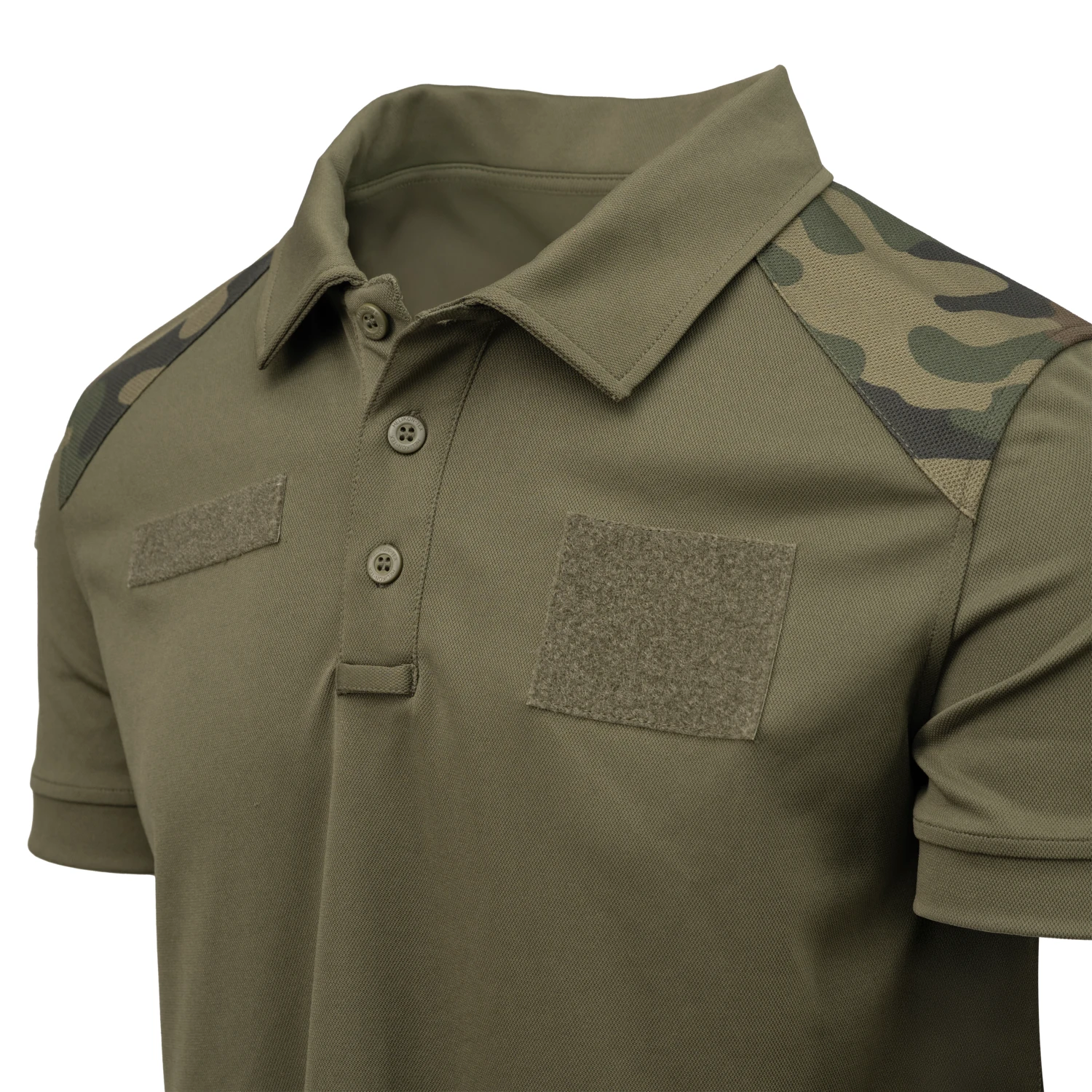 Helikon-Tex Military polokošeľa, Olive Green/PL Woodland
