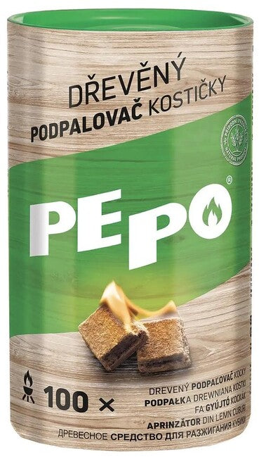 PE-PO podpaľovač Kocky 100 ks, FSC
