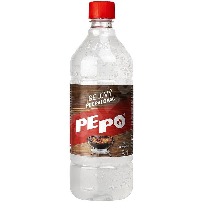 PE-PO Gel Fire Starter 1L, certified according to DIN EN 1860-3