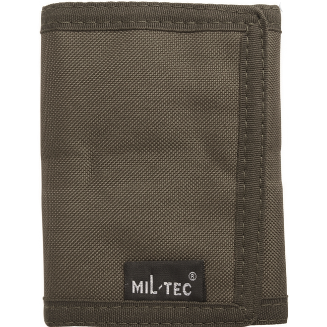 Mil-Tec Velcro Wallet, Olive