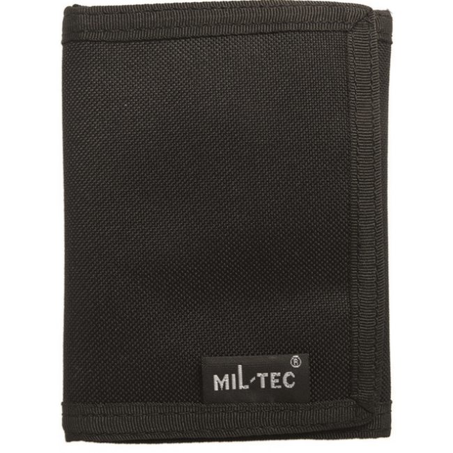 Mil-Tec Wallet Velcro, Black