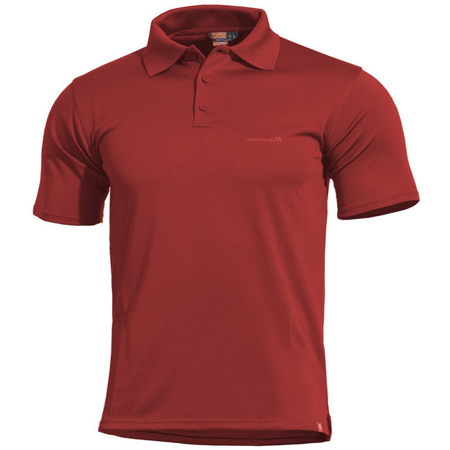 Pentagon Anassa Polo Shirt, Red