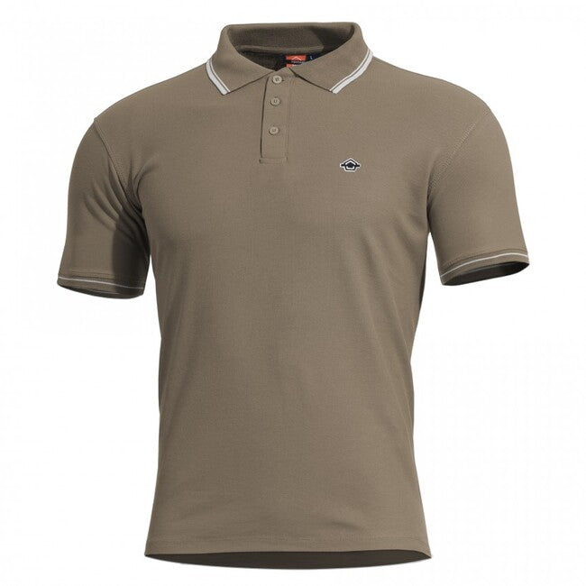 Pentagon Aniketos Polo Shirt, Tan Brown