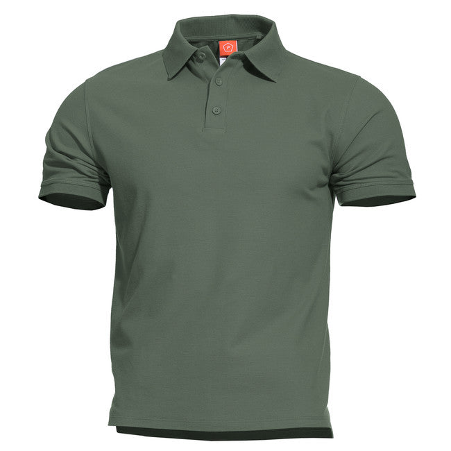 Pentagon Aniketos Polo Shirt, Camo Green