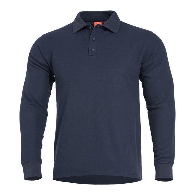 Pentagon Aniketos Long Sleeve T-Shirt, Navy Blue
