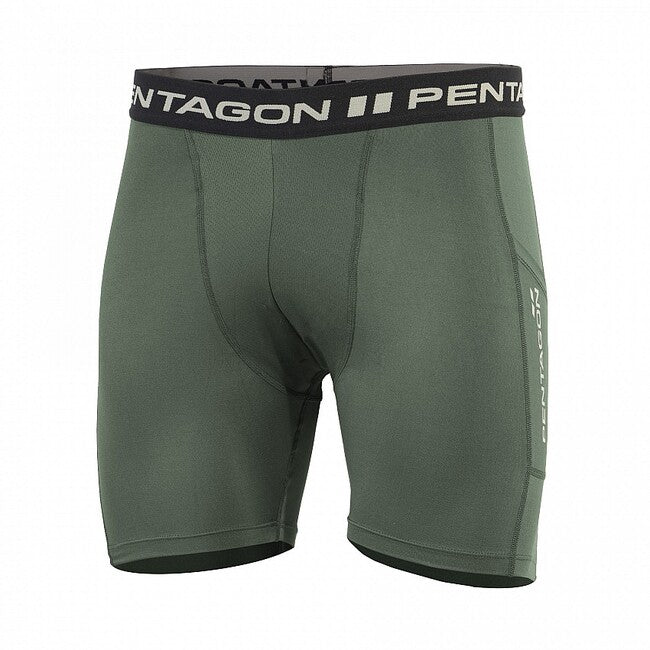 Pentagon Apollo Tac-Fresh Shorts, Camo Green