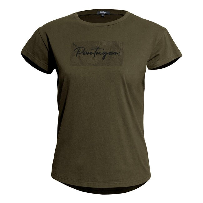Pentagon Whisper Contour Women's T-Shirt, RAL7013
