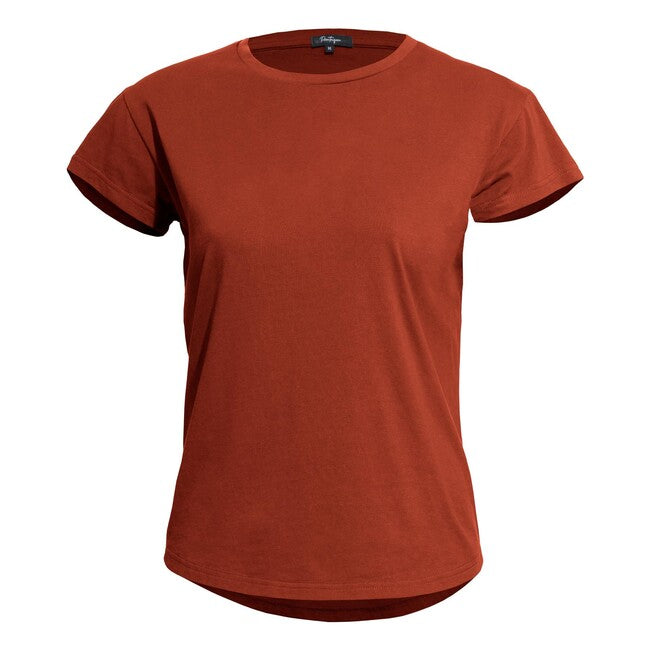 Pentagon Women's Whisper Tee, Maroon Red