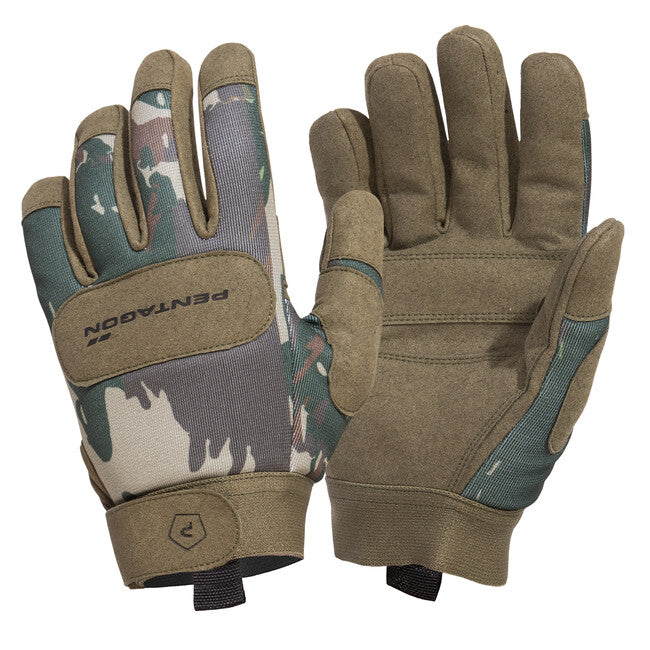 Pentagon Duty Mechanic Gloves, Camo Grey