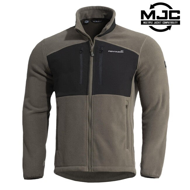 Pentagon Ajax Fleece Jacket, Dark Grey