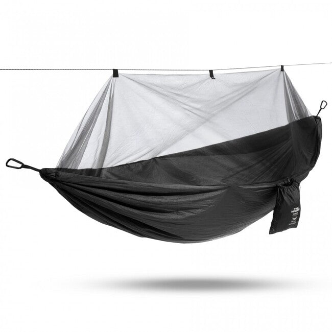 Pentagon Hammock with Mosquito Net, Black