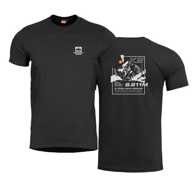 Pentagon K2 Mountain T-Shirt, Black
