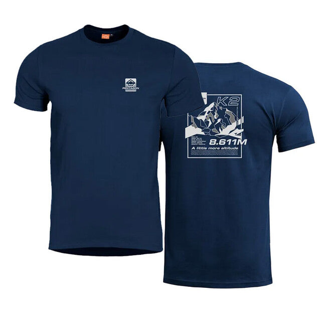 Pentagon K2 Mountain T-Shirt, Navy Blue