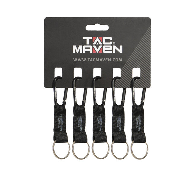 Pentagon Carabiner 5mm, Black