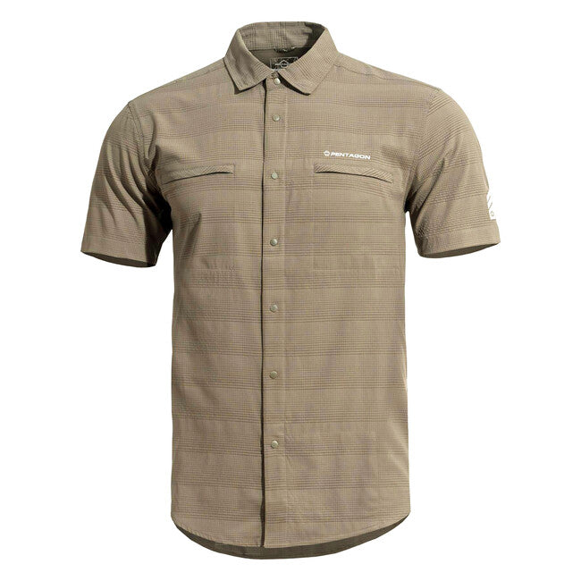 Pentagon Ripple Sunproof Shirt, Khaki