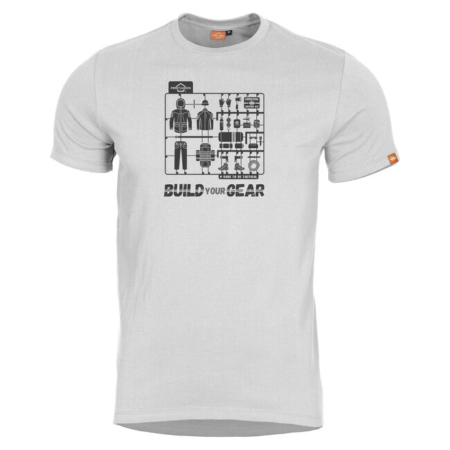 Pentagon Ageron Build Your Gear T-Shirt, White