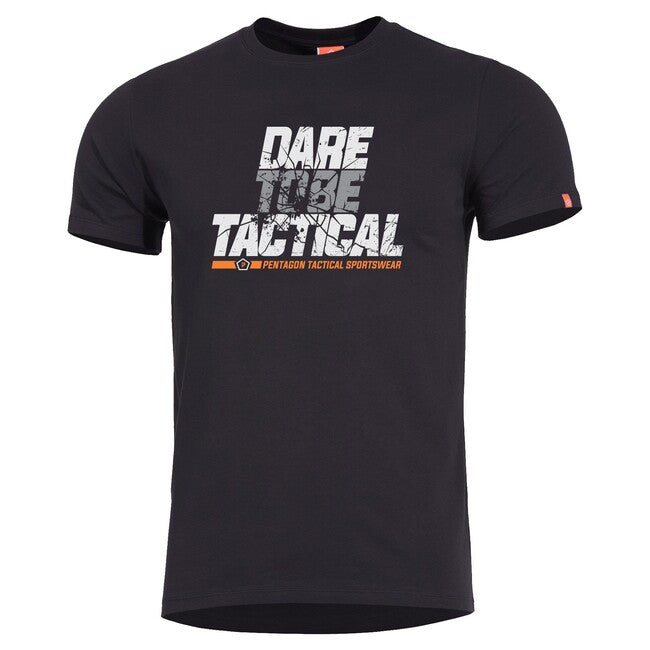Pentagon Ageron Dare To Be Tactical T-Shirt, Black