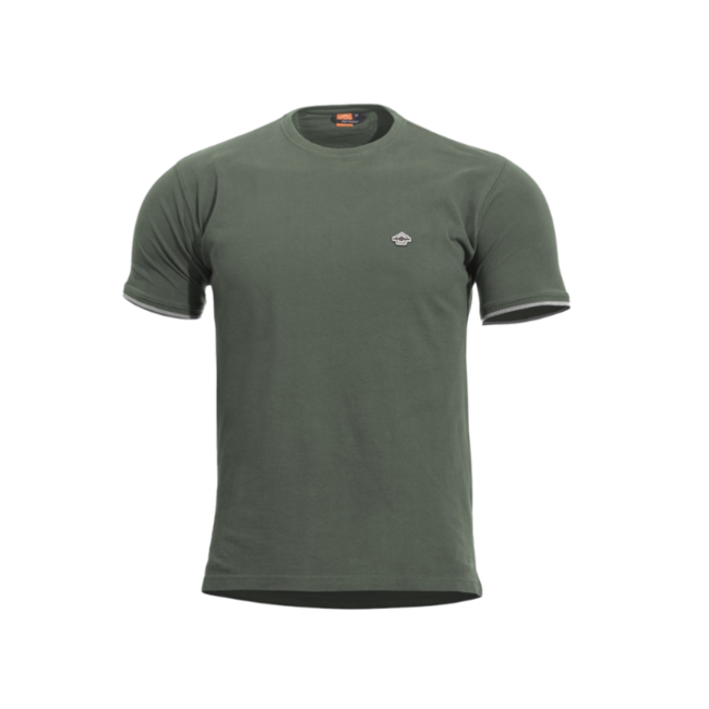Pentagon Levantes Crewneck T-shirt, Camo Green