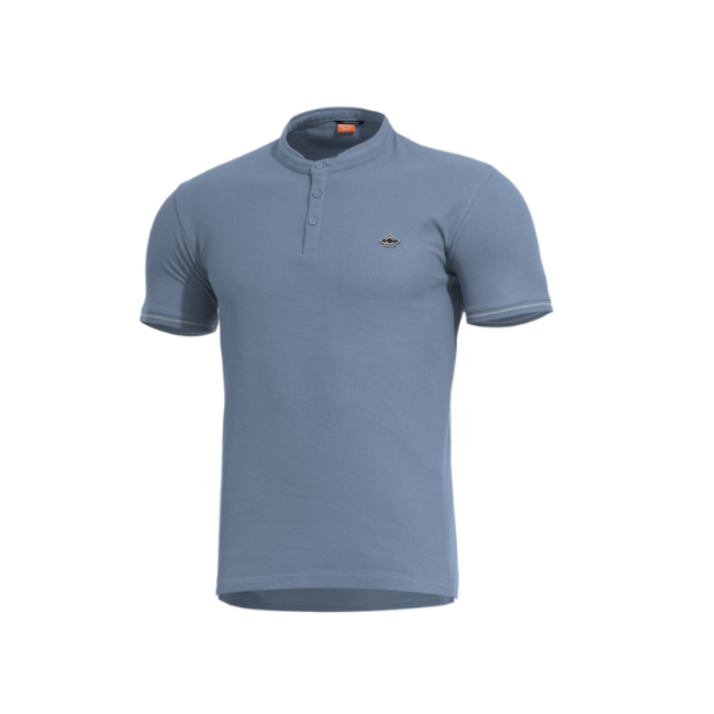 Pentagon tričko Levantes Henley Stripes, modré
